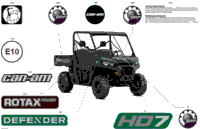 2024 North America - Defender MAX HD7 - DPS - 8ARF - Tundra Green - 62" Width CALI