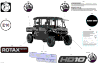 2024 North America - Defender PRO HD10 - LTD CAB - 9HRD - Asphalt Grey - 67" Width