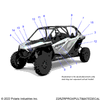 2022 RZR PRO XP4 ULTIMATE ROCKFORD LE (Z22MAU92AP/BP)