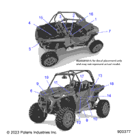 2022 RZR XP 1000 SP EVAP (Z22NAE99AJ/AN/BJ/BN)