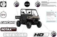 2024 North America - Defender MAX HD9 - DPS - 8RRF - Wildland Camo - 62" Width