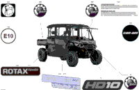 2024 North America - Defender PRO HD10 - LTD CAB - 9HRC - Asphalt Grey - 67" Width CALI