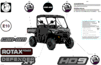 2024 North America - Defender MAX HD9 - XT - 8SRD - Asphalt Grey - 62" Width