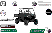 2024 North America - Defender MAX HD9 - DPS - 8RRA - Tundra Green - 62" Width CALI