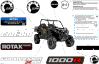 2024 North America - Commander 1000R EFI - XMR - 6SRA - Wildland Camo - 64" Width