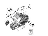 2024 North America - Defender MAX HD10 - DPS - 8LRA - Fiery Red Metallic - 64" Width CALI
