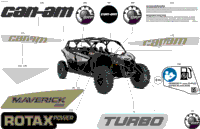 2024 North America - Maverick MAX Turbo - DS - 7WRG - Catalyst Gray - 64" Width CALI