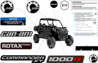 2024 North America - Commander 1000R EFI - XT - 6GRD - Timeless Black Metallic - 64" Width