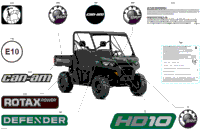 2024 North America - Defender HD10 - DPS - 8BRB - Tundra Green - 64" Width