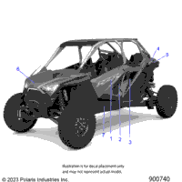 2024 RZR PRO R 4 ULTIMATE (Z24RMD2KAH/AL/BH/BL)