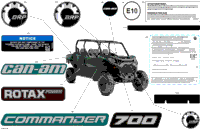 2024 North America - Commander MAX 700 EFI - DPS - 6HRD - Tundra Green - 60" Width