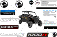 2024 North America - Commander MAX 1000R EFI - XT - 6KRF - Wildland Camo - 64" Width