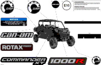 2024 North America - Commander MAX 1000R EFI - XT - 6KRC - Timeless Black Metallic - 64" Width CALI