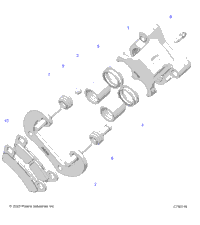 2024 INTL RZR XP 4 1000 SPORT MD 3PC (Z24NME99RM/SM)