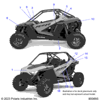 2024 RZR PRO XP SPORT (Z24RAE92AG/BG)