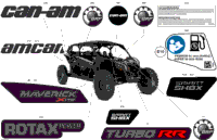 2024 North America - Maverick MAX Turbo RR - XRS Smart Shock - 9NRG - Timeless Black Metallic - 72" Width SAS CALI