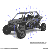 2024 RZR TURBO R 4 ULTIMATE (Z24G4D92AN/BN/AZ/BZ)