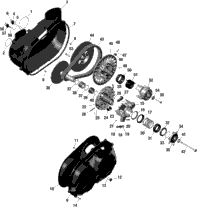 2024 North America - Maverick MAX Turbo RR - XDS - 7VRB - Fiery Red Metallic - 64" Width