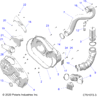 2024 RZR TRAIL S 1000 (Z24ASK99A5/B5)