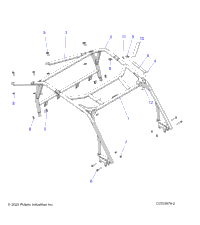 2024 RZR XP 1000 SPORT EU (Z24NEE99FM/NES99FM/CM)