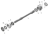 2024 North America - Defender HD10 - DPS - 8BRE - Timeless Black Metallic - 64" Width CALI
