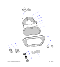 2024 RZR XP 1000 SPORT EU (Z24NEE99FM/NES99FM/CM)