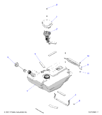 2024 RZR XP 4 1000 SPORT MIC (Z24NME99A2/B2)