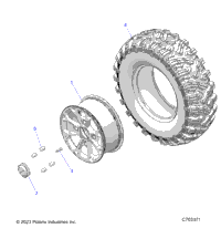 2024 RZR XP 4 1000 SPORT MD (Z24NME99NM)