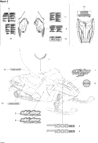 2005 Mach Z 1000 SDI