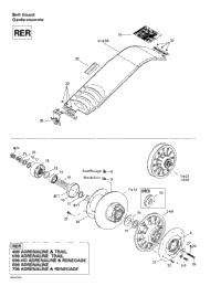 2003 MX Z 500/600/600 HO/700/800