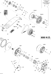 2004 Legend 600 HO SDI