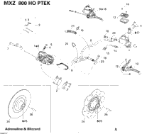 2007 MX Z X 800 HO PTEK