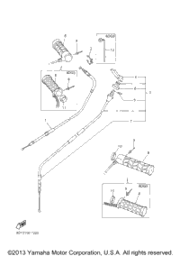 2001 VMAX 700 DELUXE (ELEC START) (VX700DXF)