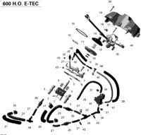 2012 Skandic SWT 600 H.O. E-TEC
