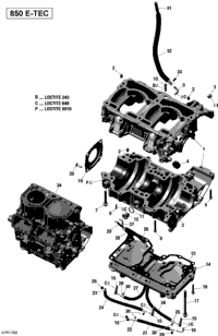 2017 RENEGADE - 2-STROKE - 850 E-TEC