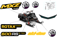 2023 MXZ 600RS - North America