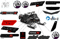 2023 MXZ 600R E-TEC - XRS - North America