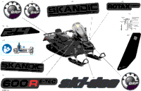 2023 SKANDIC SE 600R E-TEC - 24 INCH - North America