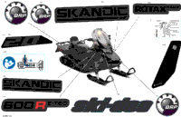 2023 SKANDIC SE 600R E-TEC - 20 INCH - North America