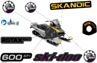 2023 SKANDIC SPORT 600 EFI - (AJPA) - North America