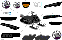2023 SUMMIT 850 E-TEC - EDGE - Package 154" (CGPA-B-C-D) - North America