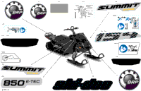 2023 SUMMIT 850 E-TEC - EDGE - Package 154" (CGPF) - North America