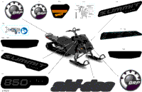 2023 SUMMIT 850 E-TEC - EDGE - Package 175" North America