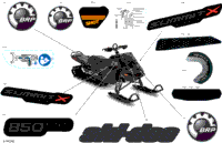 2023 SUMMIT 850 E-TEC - EXPERT - Package 154" - Asia