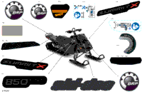 2023 SUMMIT 850 E-TEC - EXPERT - Package 154" - Europe