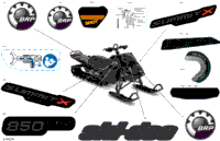 2023 SUMMIT 850 E-TEC - EXPERT - Package 154" North America