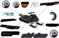 2023 SUMMIT 850 E-TEC - EXPERT - Package 165" - (THPM) - Asia