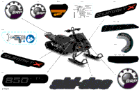 2023 SUMMIT 850 E-TEC - EXPERT - Package 165" North America