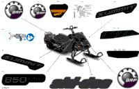 2023 SUMMIT 850 E-TEC - SP - Package 146" - North America