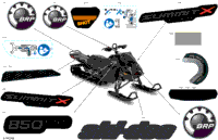 2023 SUMMIT 850 E-TEC - EXPERT - Package 165" - Europe